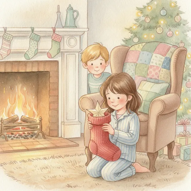 The Sock That Held a Secret story for kids illustration