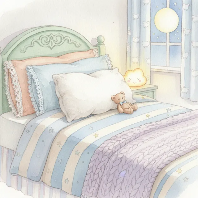 The Soft Pillow bedtime story for kids illustration
