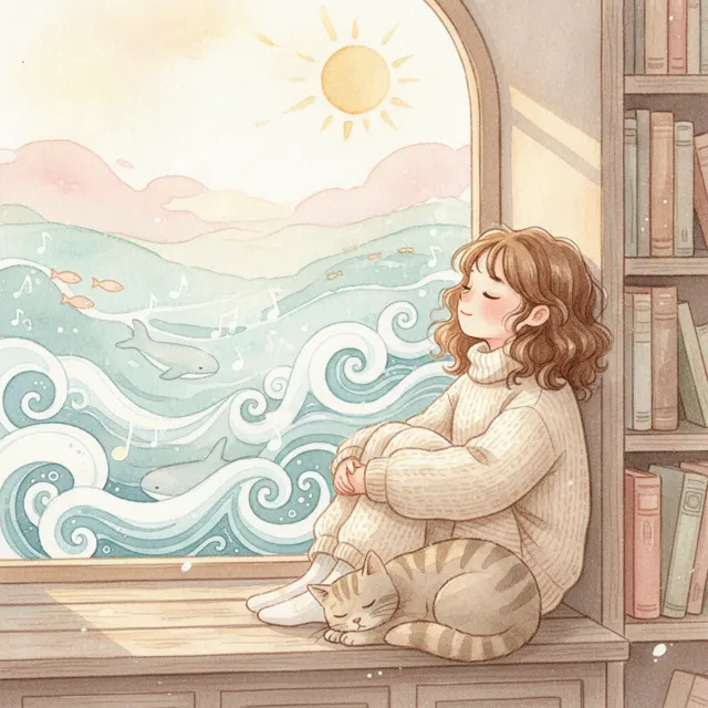 The Song of the Sea story for kids illustration