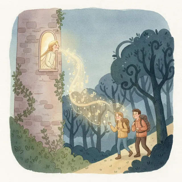 The Song That Guided Them Home story for kids illustration
