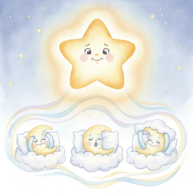 The Star Who Dimmed Her Light story for kids illustration