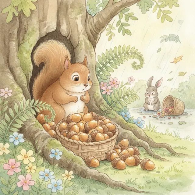 The Stash Nobody Knew About story for kids illustration