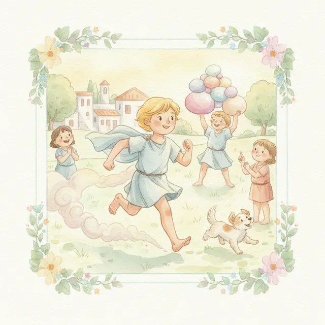 The Strongest Hero's Weakness story for kids illustration