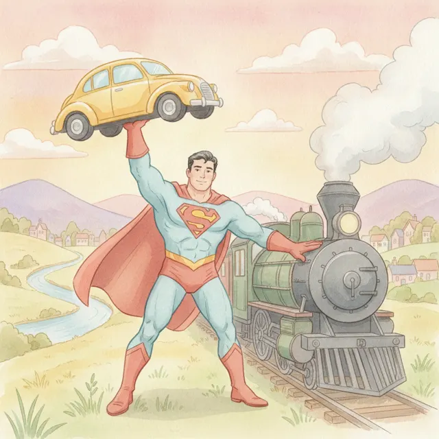 The Strongest Hug story for kids illustration