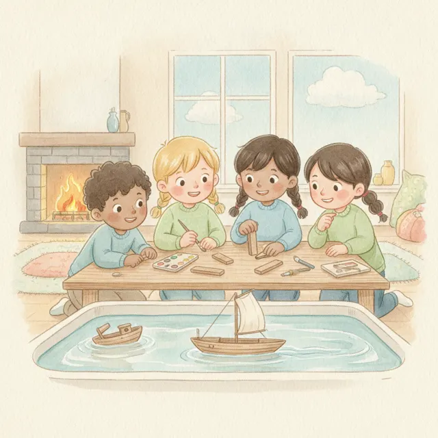 The Team That Built a Better Boat story for kids illustration