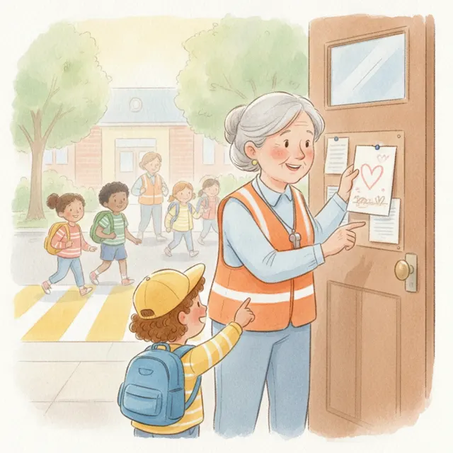 The Thank You Card story for kids illustration