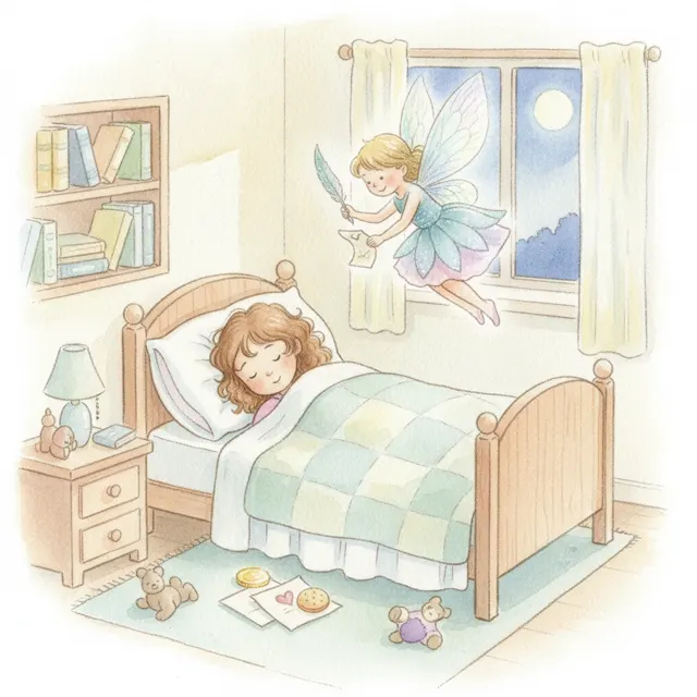 The Tiny Thank-You Note story for kids illustration