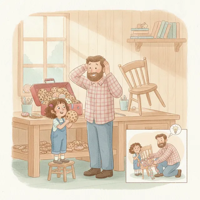 The Toolbox with No Tools story for kids illustration