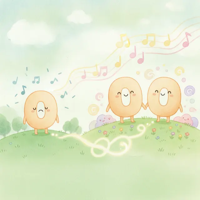 The Two O's Make a Long Sound story for kids illustration