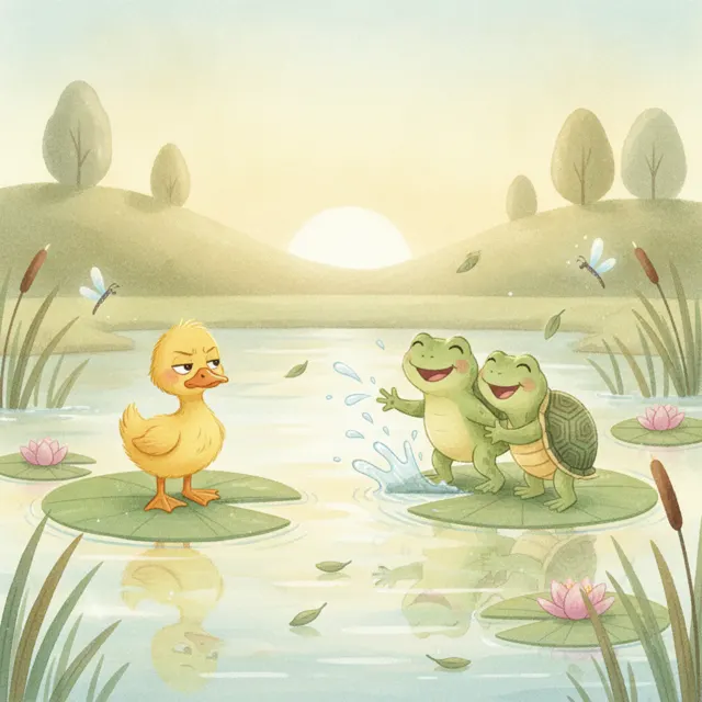 Three Is a Crowd, Until It Isn't story for kids illustration