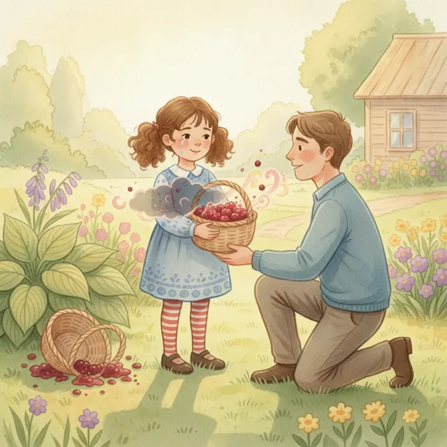 Tina Tells the Truth story for kids illustration
