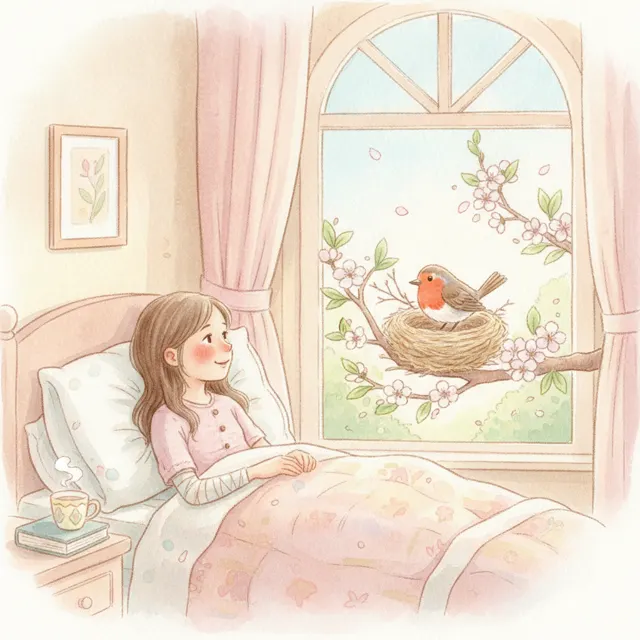What the Robin Knows story for kids illustration
