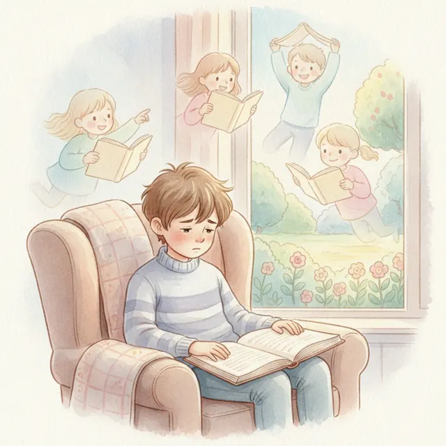 When Learning Was Hard story for kids illustration