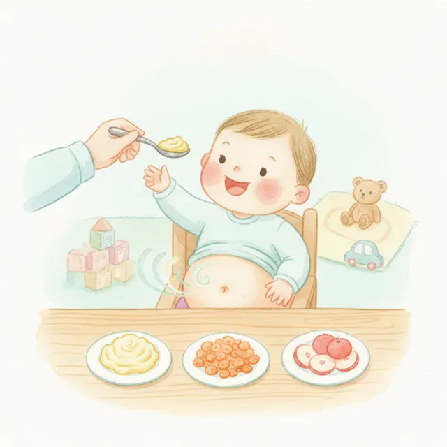 Yum Yum, Open Wide story for kids illustration