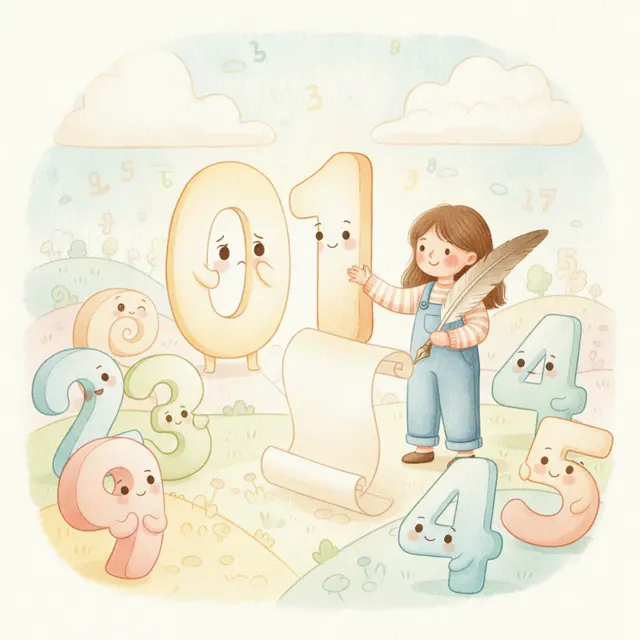 Zero's Big Job story for kids illustration